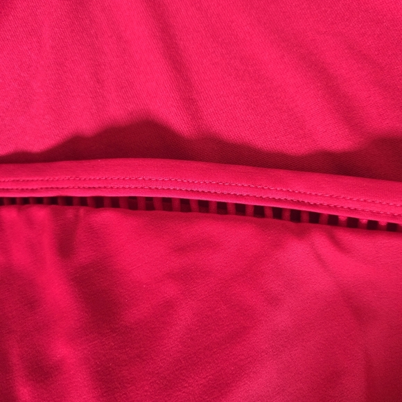 Bleu Rod Beattie Red Cap Sleeve Crop Swim Top & Bikini Bottom Set - Picture 3 of 6